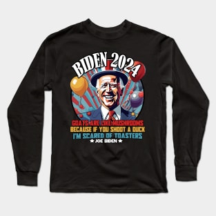 Biden 2024 Long Sleeve T-Shirt